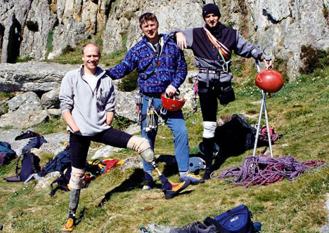 Jamie Andrews, Dave Musgrove and Ivan German.